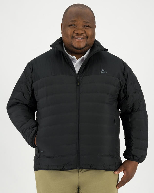 K-WAY MEN'S CREEK DOWN JACKET EXTENDED SIZES