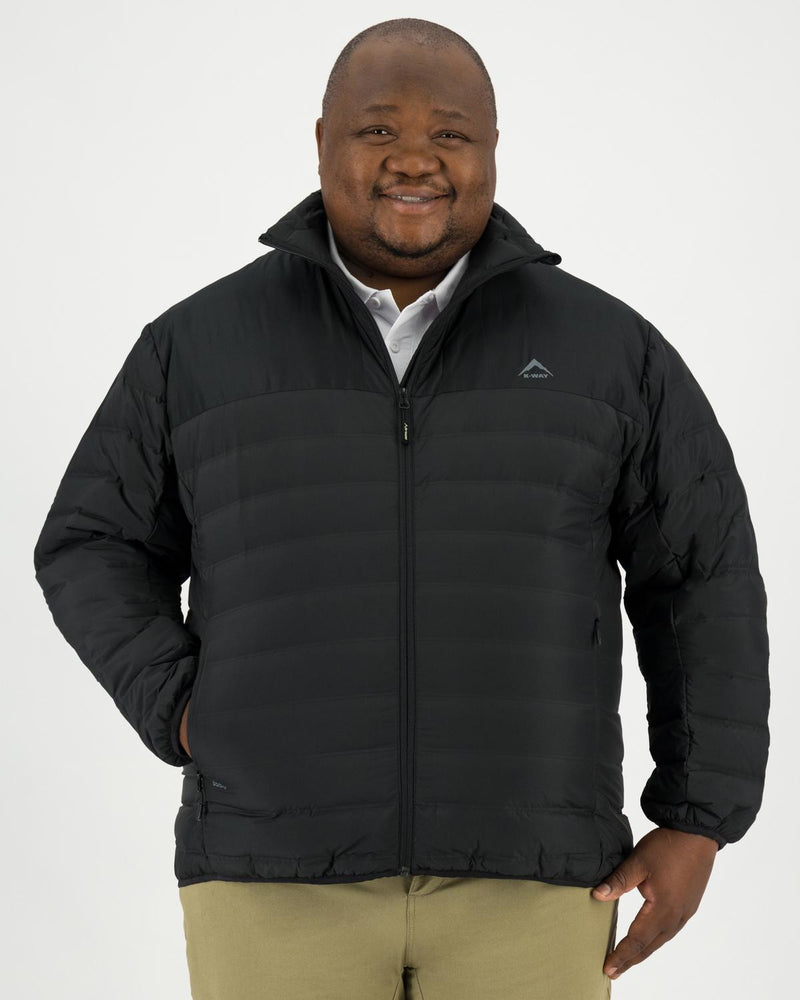 K-WAY MEN'S CREEK DOWN JACKET EXTENDED SIZES