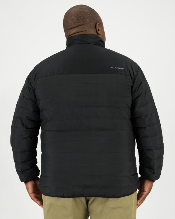 K-WAY MEN'S CREEK DOWN JACKET EXTENDED SIZES