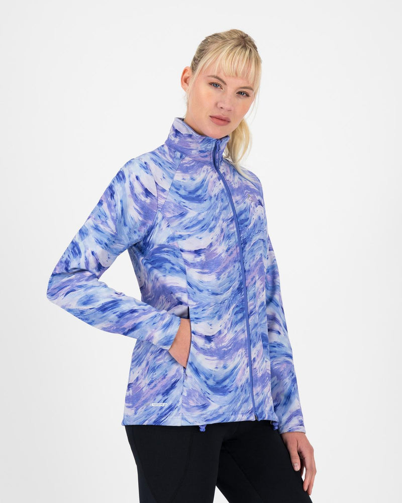 K-WAY WOMEN'S MIRA PRINTED ECO SOFTSHELL JACKET