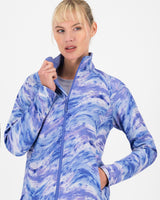 K-WAY WOMEN'S MIRA PRINTED ECO SOFTSHELL JACKET