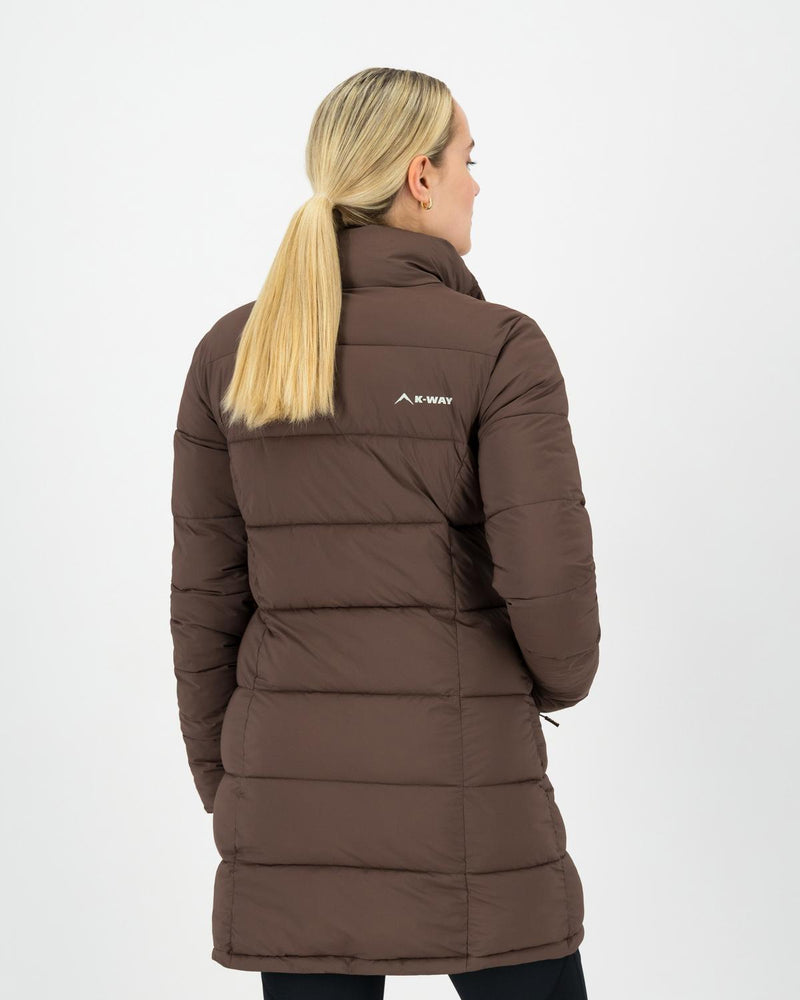 K-WAY WOMEN'S VENTURE ECO PADDED PUFFER COAT