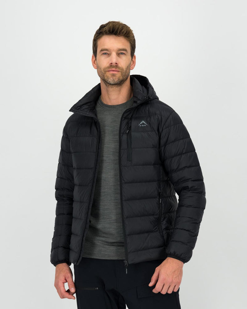 K-WAY MEN’S LOGAN DOWN HOODED JACKET