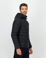 K-WAY MEN’S LOGAN DOWN HOODED JACKET