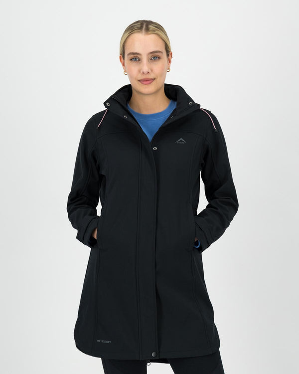 K-WAY WOMEN’S ACADIA SOFTSHELL COAT