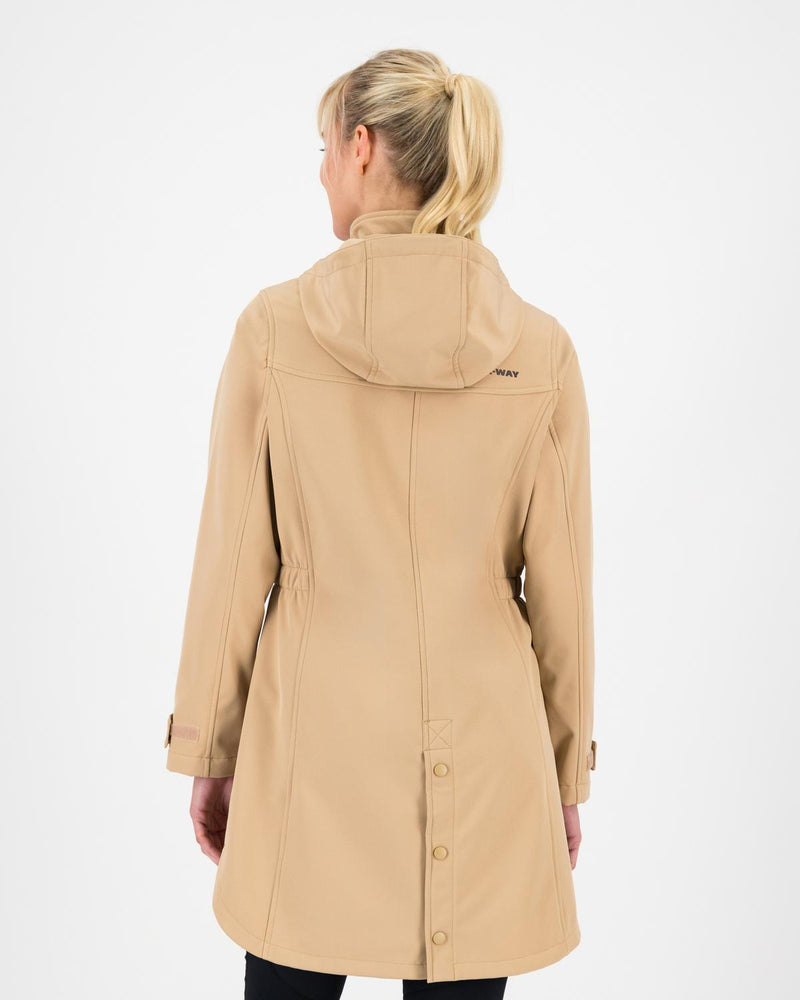 K-WAY WOMEN’S ACADIA SOFTSHELL COAT