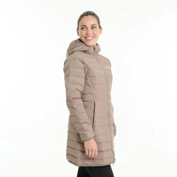 First Ascent Women's Hooded Down Town Seal Parka Jacket