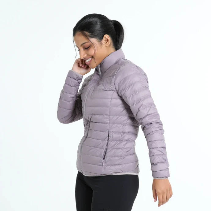 First Ascent Women's Dusty Grape Touch Down Jacket