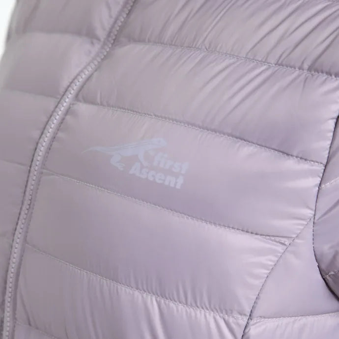 First Ascent Women's Dusty Grape Touch Down Jacket