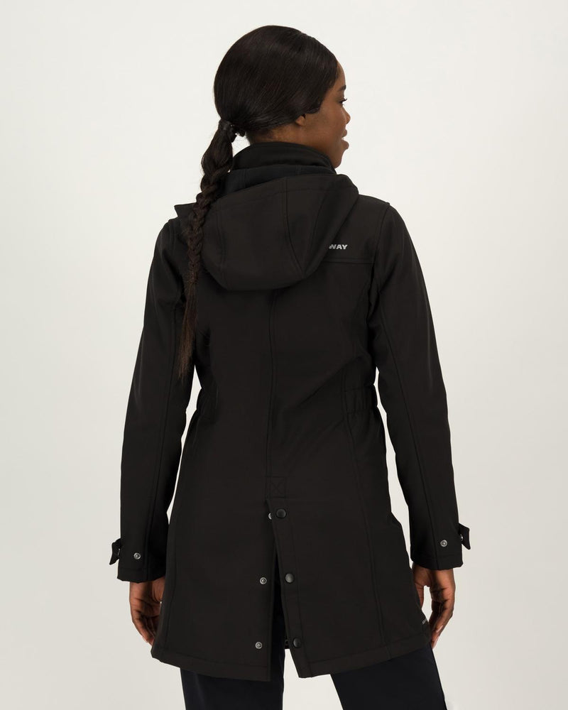 K-WAY WOMEN'S AZALEA SOFTSHELL COAT