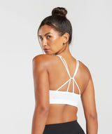 Gymshark Ruched Strappy Sports Bra