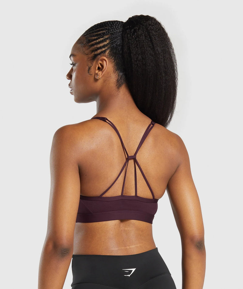 Gymshark Ruched Strappy Sports Bra